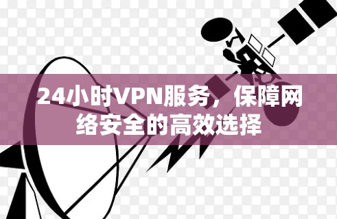 24小时VPN服务,保障网络安全的高效选择 24小时VPN服务,保障网络安全的高效选择