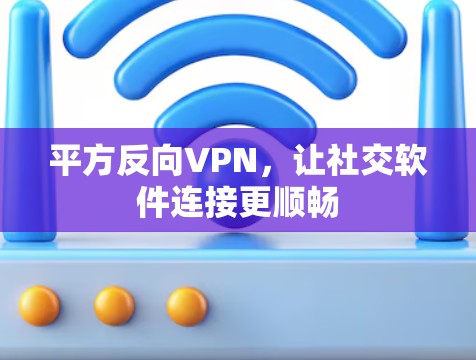 平方反向VPN,让社交软件连接更顺畅