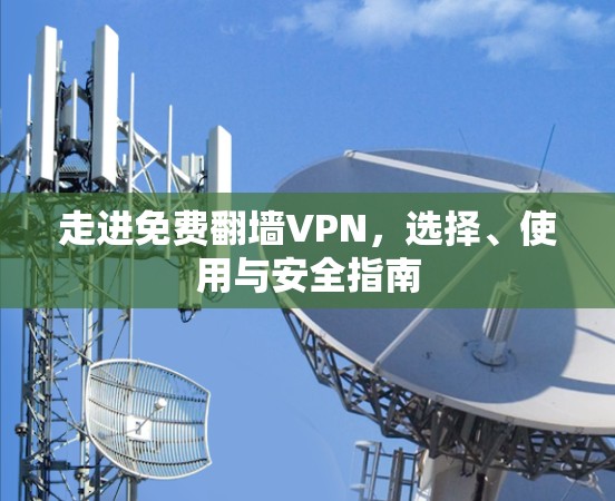 走进免费翻墙VPN,选择、使用与安全指南